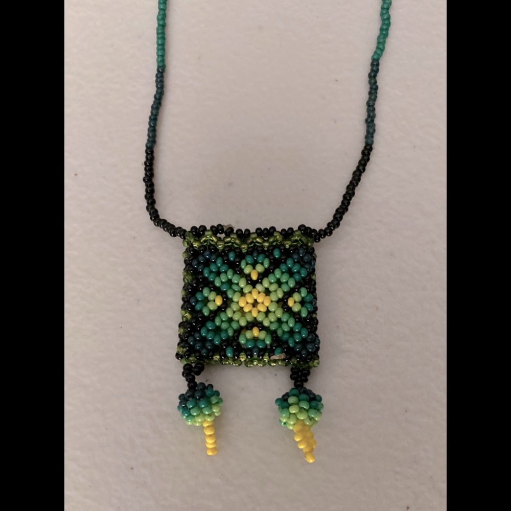 Hand made necklace from Mexico 🇲🇽